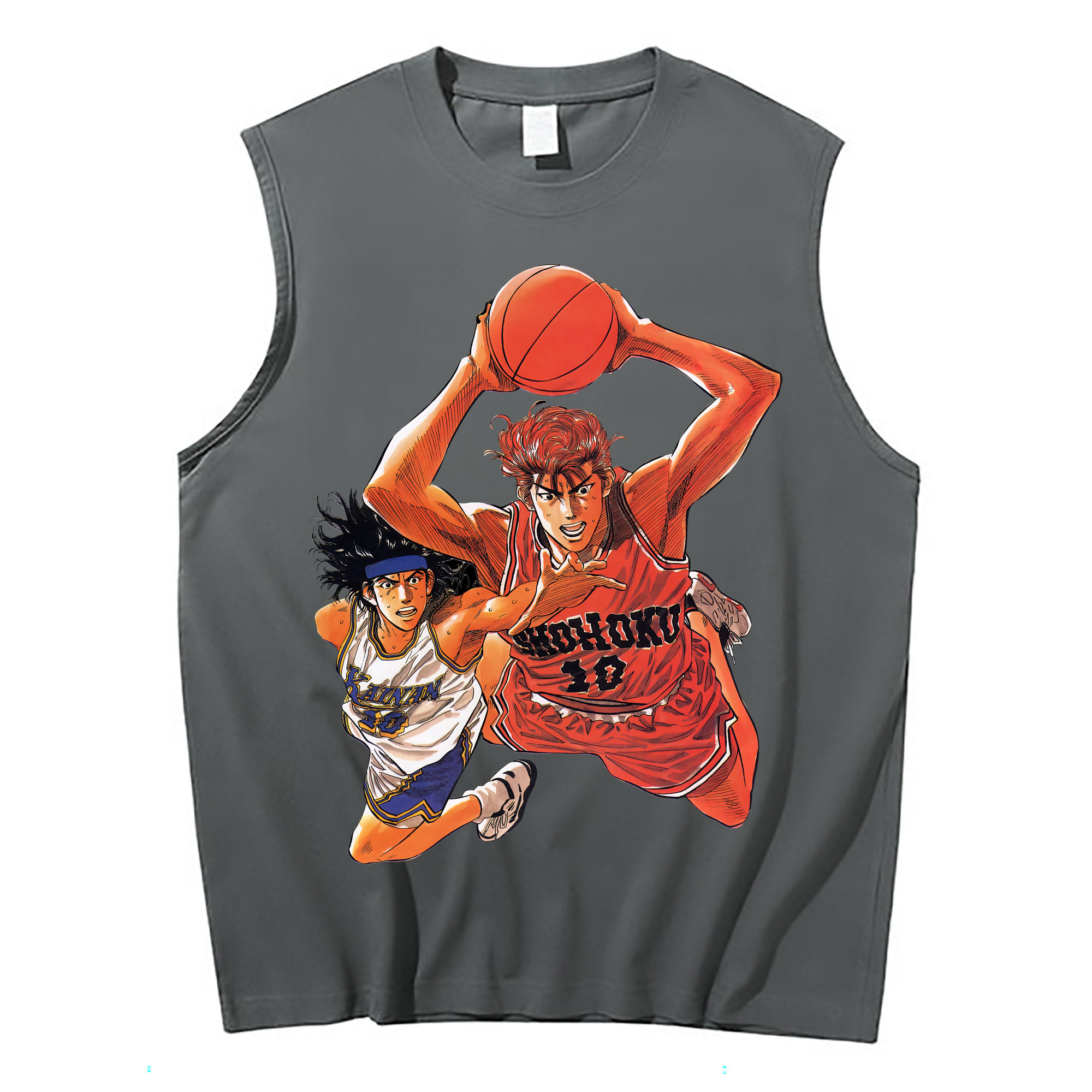 （画像用） SLAM DUNK／スラムダンク コットン100％タンクトップ（フロントプリント）